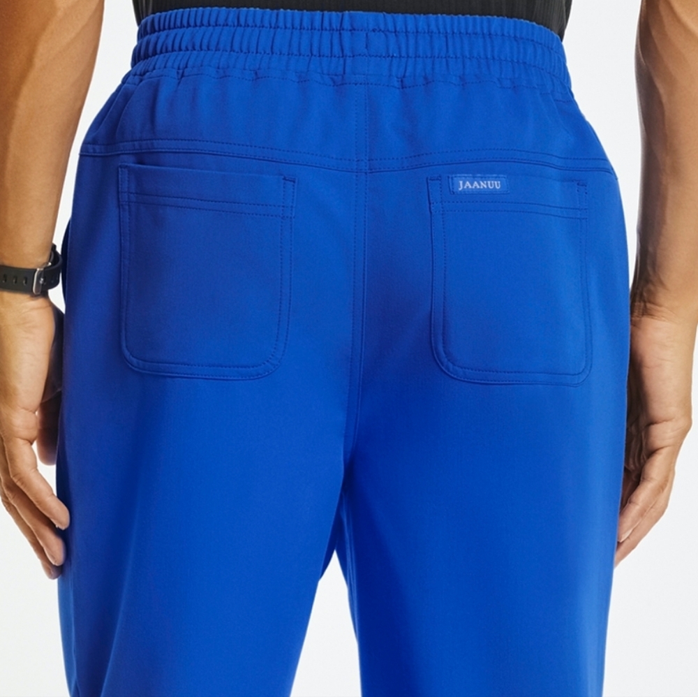 Scrub Set - 2 items V-neck top and straight leg pants (Medium) jaanuu - Picture 8 of 10